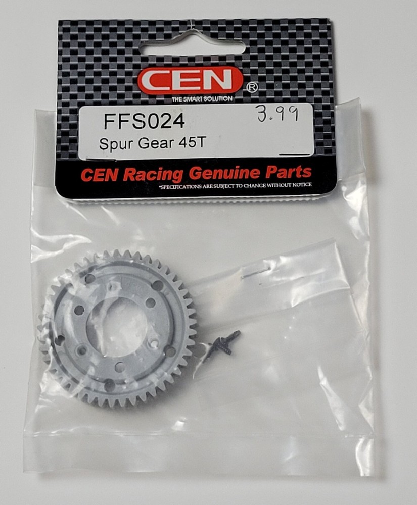 CEN Racing FFS024 Spur Gear 45 Tooth Gray ~ Vintage NIP NOS ~ Fun Factory Series