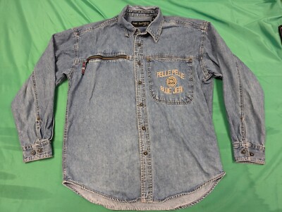 ミィ Vtg Pelle Pelle Marc Buchanan Denim Jacket Joltin Joe DiMaggio
