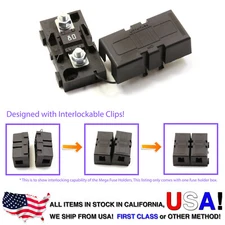 Premium MIDI Fuse Holder with 80A midifuse 80 amp 32V DC Time Delay Clip