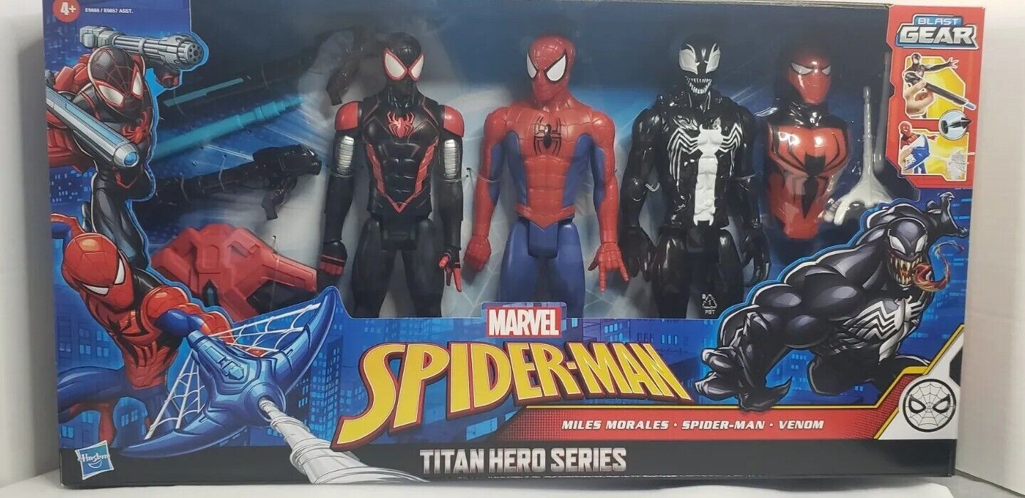 Spider-man Titan Hero Series Action Figure Set - 3pk : Target