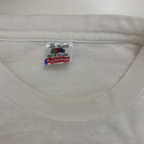 Vintage XL TShirt 90s Fruit Of The Loom MIM Missouri Independence Mission Zion - Picture 9 of 9