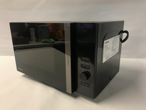 Toshiba 20L 800W Microwave Defrost Black Enamel Ceramic Interior MVAM20T(BK) - Picture 7 of 13