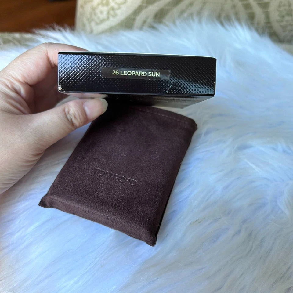 New TOM FORD Eye Color Quad Eyeshadow Palette~26 LEOPARD SUN~Full size 9g/0.31oz - Image 4 of 4