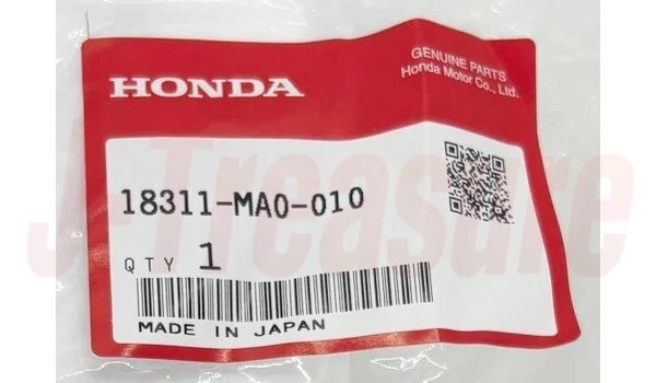 HONDA XR200R 1981-1985 Genuine Exhaust Baffle Tail Pipe 18311-MA0-010 OEM — 第 3/4 张图片
