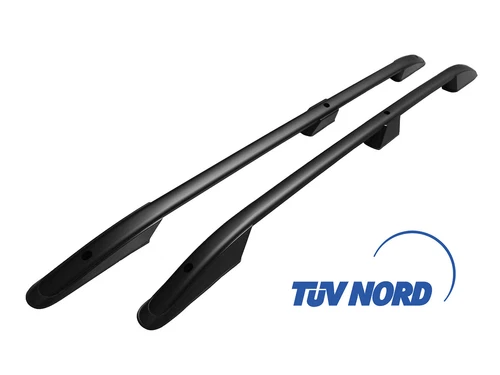 FOR FIAT DOBLO 2010-2022 SHORT ROOF RACK RAILS SIDE BARS SET ROOF