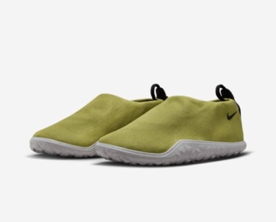 Nike ACG Moc Slipper Moss Green Light Orewood Brown DZ3407-300 Size W8 