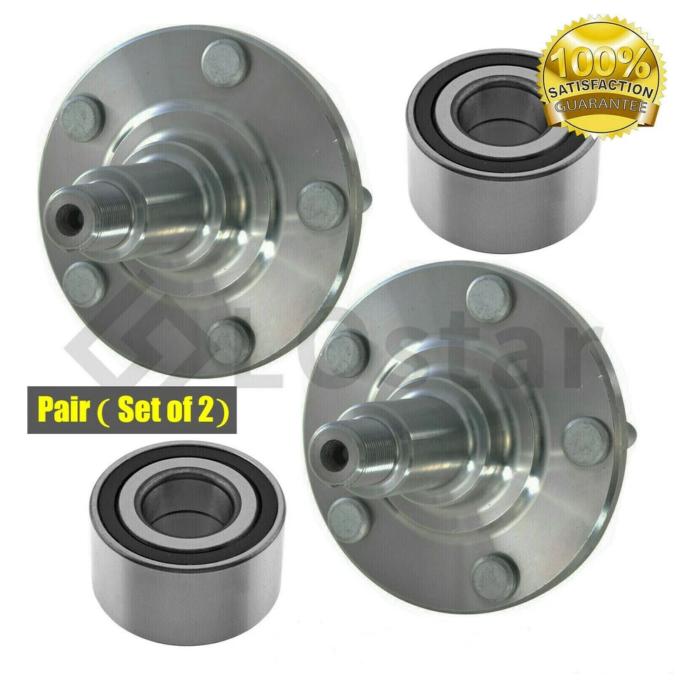 Pair(2) Front Wheel Hub & Bearing Assembly Fits Lexus SC430 GS300 GS430 Toyota S - Image 2 of 3