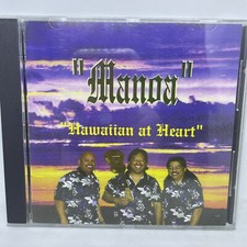 Manoa Hawaiian at Heart cd 1999 VTG MANCD0199 Mint Ukulele Hawaiian Rare