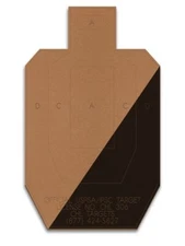 USPSA/IPSC (CB) (Torso - Version 2) (Cardboard) (100 Target Pack)