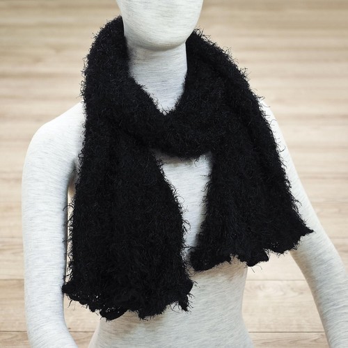 Foulard Magique Fourrure Marron Trs Doux - 100% Polyester - Picture 2 of 4