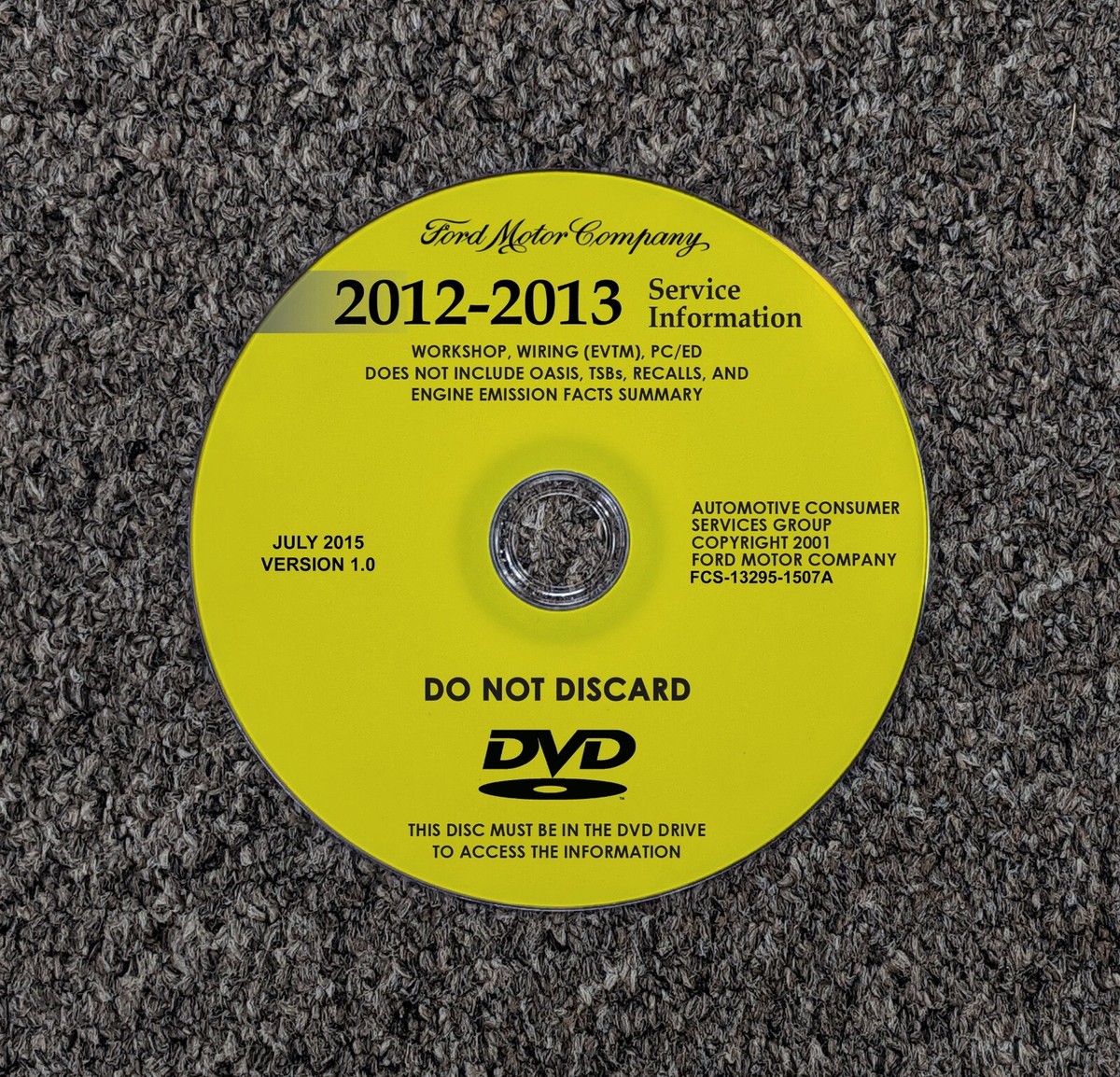 〔Focus〕DVD 2013 Ford Focus Shop Service Repair Manual DVD S SE Titanium