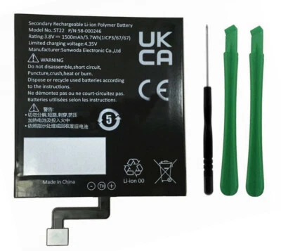 ELECTRO.INC* Battery ST22 for Amazon Kindle Paperwhite 10th Generation (2018 Release)