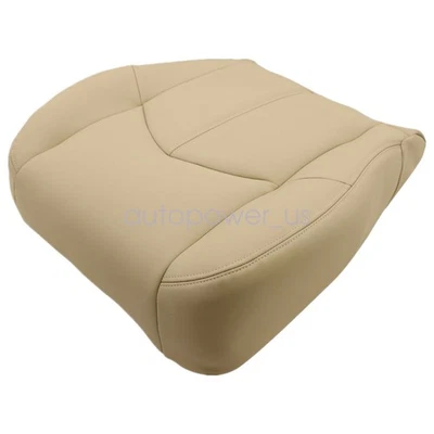 For Lexus RX300 1999-2003 Passenger Bottom Replacement Leather Seat Cover Tan - Image 1 of 4