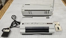 Akiles Coilmac-ECI 41 Electric Coil Binding Machine Punch With Foot Pedal READ