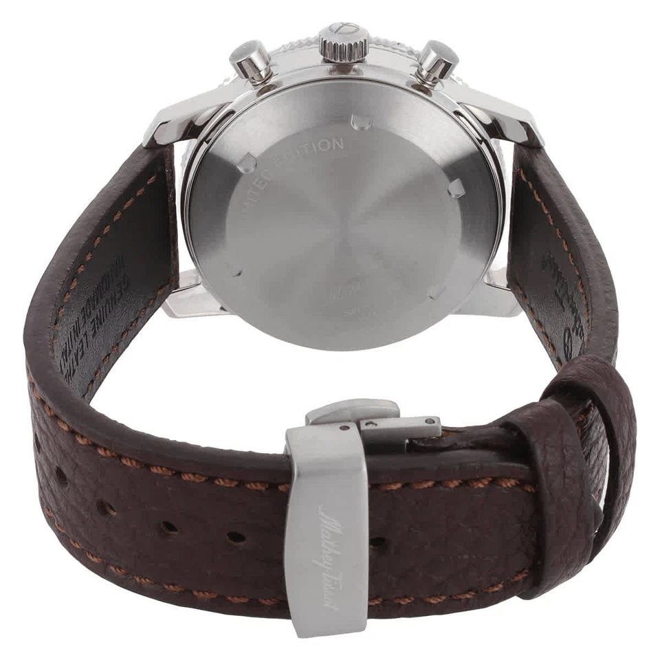 Mathey-Tissot 1968 Chronograph Automatic Black Dial Men's Watch H1968CR - Image 3 of 3