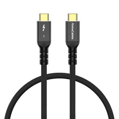 3ft USB-C zu USB-C Kabel 120Gbps Bandbreite 240W PD Schnellladung 16K Display