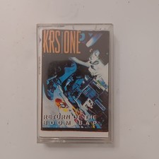 KRS-ONE - RETURN OF THE BOOM BAP 1993 CASSETTE TAPE RAP/HIP HOP JIVE 90'S