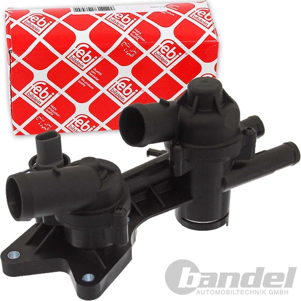 Febi ThermostatgehÄUse FüR VW Golf 5+6 Passat Touran Audi A1 Seat Ibiza 1.4 TSI-image