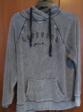 Victoria's Secret Love Pink Hoodie Sz XS Cotton Polyester Bust 45 length 26 in