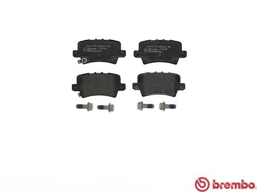 Brembo Bremsbelagsatz, Scheibenbremse P 28 038 Für Honda - Bild 2