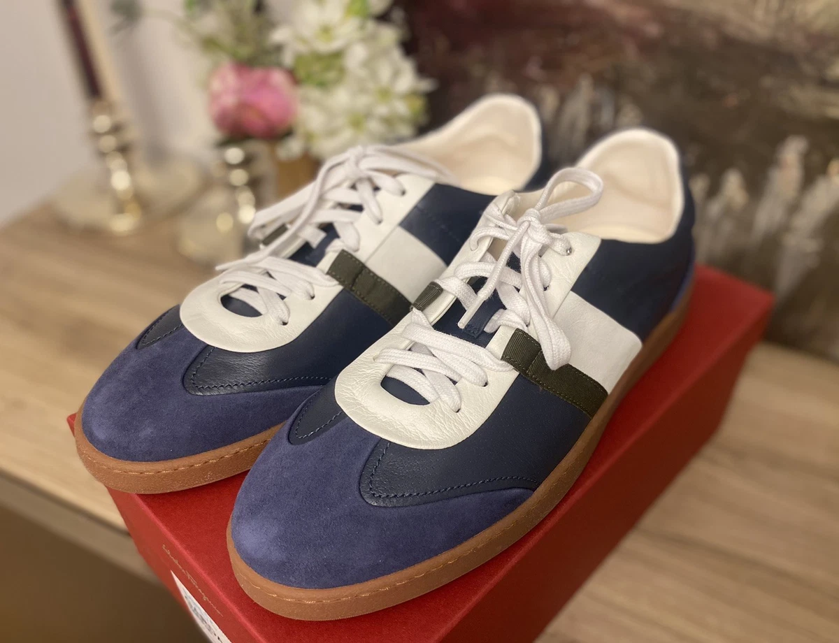 Salvatore Ferragamo M Blue Casual Shoes for Men for sale | eBay