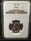 1959 SILVER Washington Quarter NGC PF67