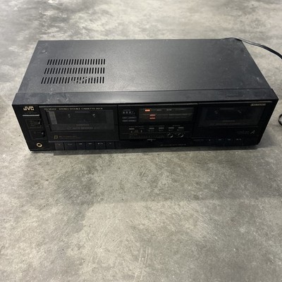 JVC TD-W222 Stereo Dual Cassette Player Recorder HiFi Tape Deck