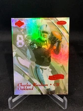 Charles Woodson 1999 Collector's Edge MASTERS Red # 3411/3500