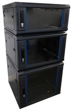 Server FLAT PACK Wall Mounted Data Cabinet for 19 inch Rack 4/6/9U 600 x 600mm 