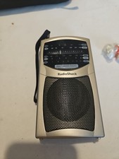 RADIO SHACK 12-817 MULTI BAND Portable Radio AM FM TV1 TV2 UNTESTED