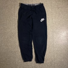 Nike Men s Black XS Just Do It Elastic Fleece Cuffed Jogger Sweatpants