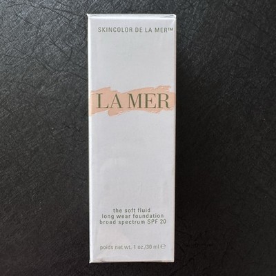 La Mer The Soft Fluid Long Wear Foundation Shade 140 Alabaster SPF20 NIB 30ml