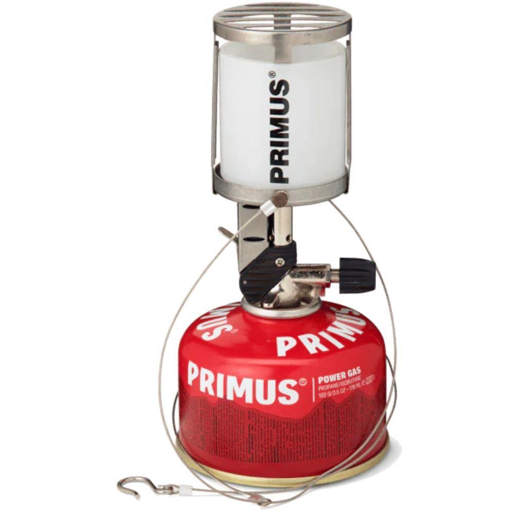 Lightweight Compact Backpacking Gas Lantern - Primus Micron Lantern - Glass