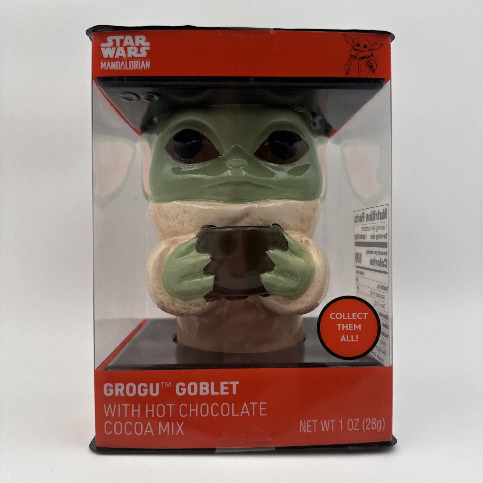 Star Wars Grogu Goblet Mandalorian Official Collection Hot Chocolate Cocoa Mix