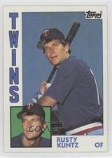 1984 Topps Rusty Kuntz #598 0f3j