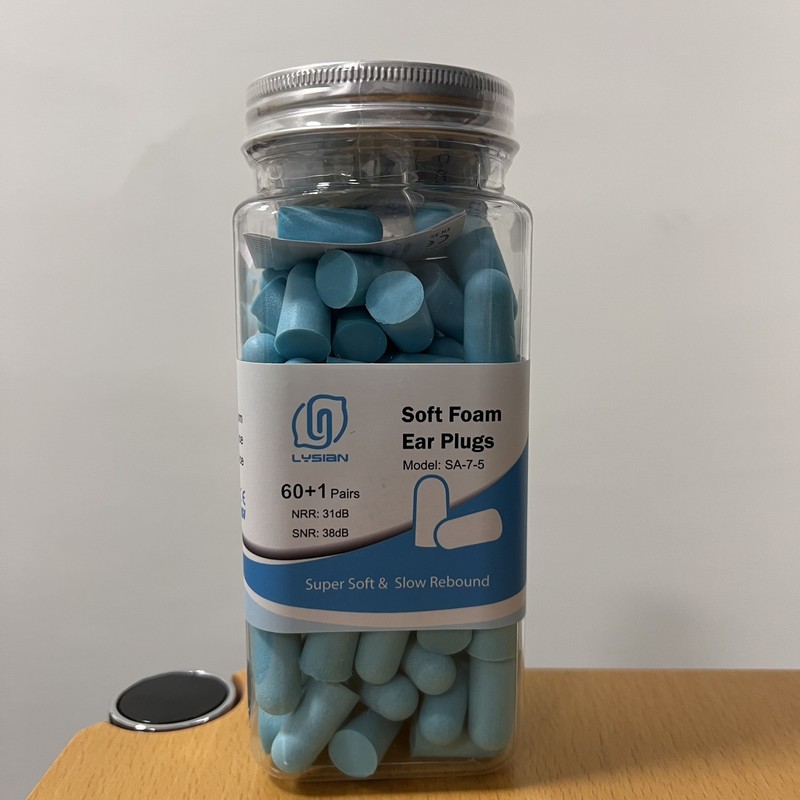 *Sealed* LYSIAN Ultra Soft Foam Earplugs Sleep, Noise Cancelling Ear Plugs