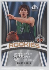 2009-10 SP Game Used Rookies 219/399 Ricky Rubio #130 0b9