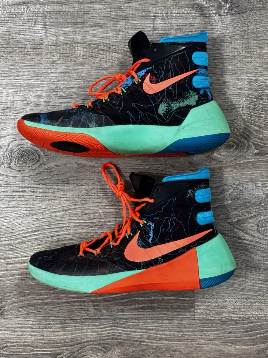 Nike Hyperdunk 2015 Premium Black Blue Lagoon for Sale
