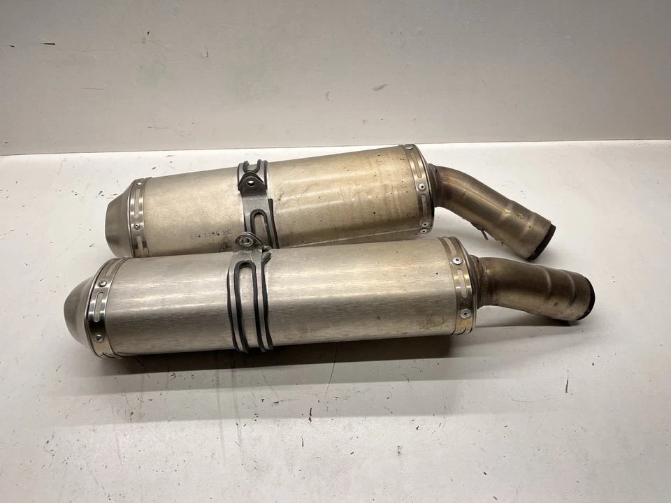 Ducati 1098 848 EVO 2008 tubo de escape silenciador lata antideslizante Foto 3 de 4