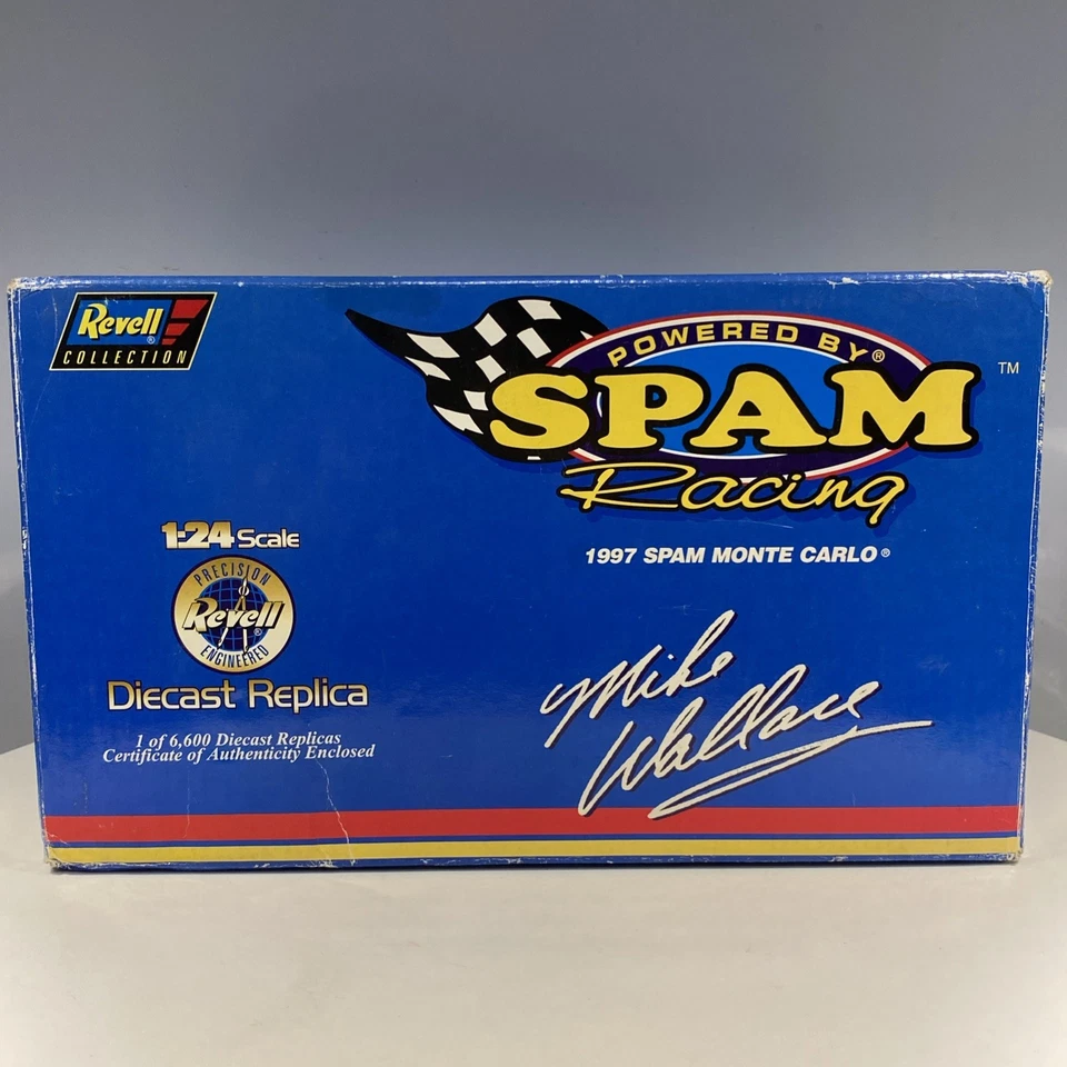 Vintage Revell Mike Wallace #91 1:24 Diecast Monte Carlo New - Image 3 of 4