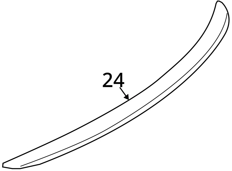 Alerón trasero labio fibra de carbono mercedes-benz c43 amg 2057900200 2015-2021 fabricante de equipos originales Foto 4 de 4