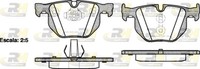 Roadhouse BremsbeläGe BremsklöTze Hinten FüR BMW X5 F15 F85 Xdrive30D 2381.61