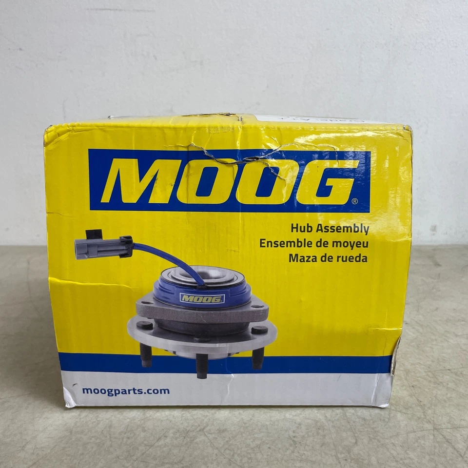 Conjunto de cojinete de rueda trasera y buje MOOG 512555 ajuste directo Chrysler 300 Dodge Foto 2 de 4