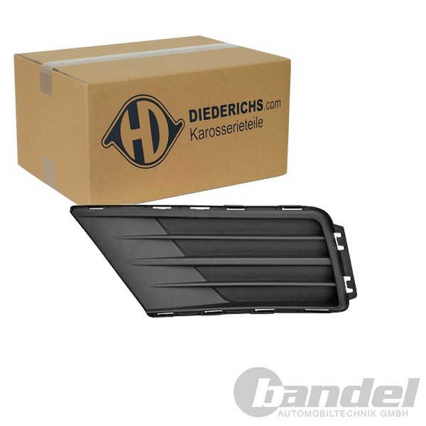Diederichs Blende Schwarz StoßStange Links Passend FüR VW Caddy Ohne NSW-image