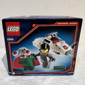 Lego Space Police #5969 Squidman Escape 42 pieces! Damaged Box. Read Description