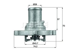 Thermostat Autobianchi Y10