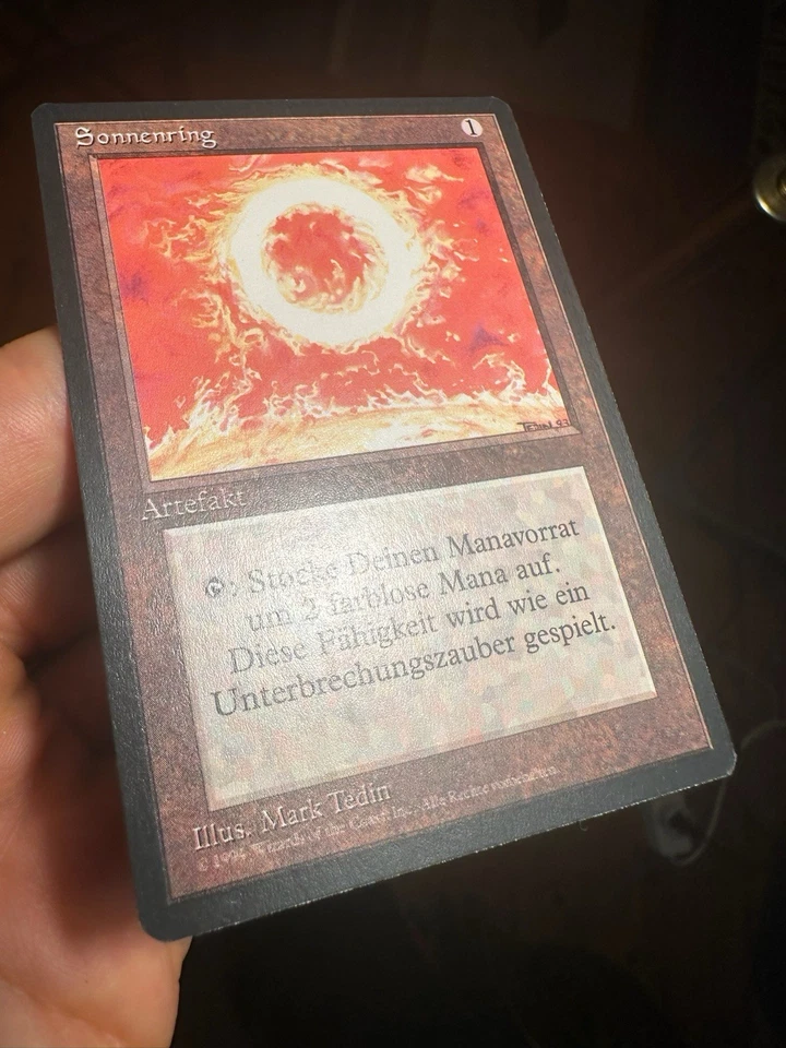 German FBB • Sol Ring • Pack Fresh • Mtg (1511) - Image 2 of 4