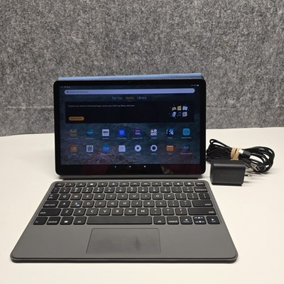 Amazon Fire Max 11 13th Gen 64GB Wi-Fi Tablet + Keyboard Folio Bundle