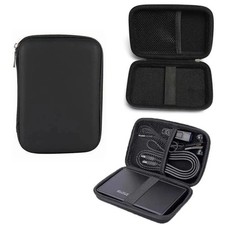 2.5" Portable Hard Drive Case HDD Protection Bag External Hard Disk Storage Blac