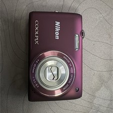 PARTS ONLY  Nikon COOLPIX S4100 5x Optical Zoom  Purple Digital Camera